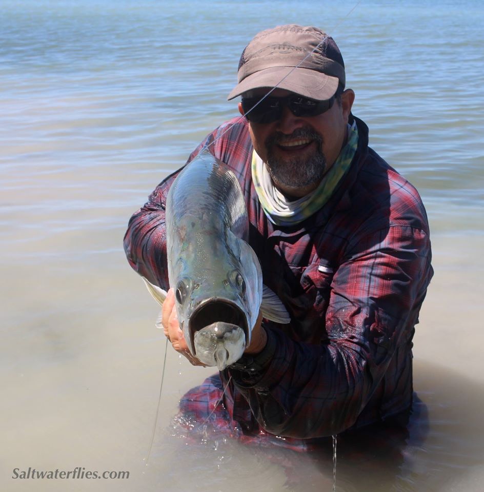 The Tarpon Hombre in his natural element